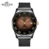 relogio masculinoTop Brand Ultra Thin Men Watch 30m Waterproof Date Clock Male Sports Automatic mechanical Casual Wrist Watch