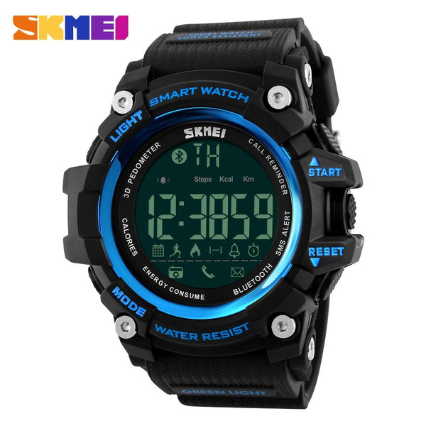 Men Smart Watch Pedometer Calories Fashion Digital watch Chronograph SmartWatch Bluetooth ios 4.0 Android Outdoor Sports Watches