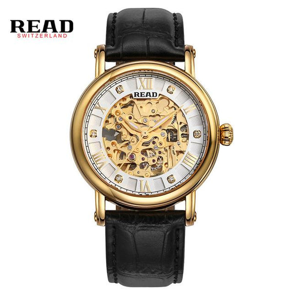 READ Watches Men Luxury Brand the Royal Knights series of hollow automatic machine's Waterproof  Clock  relogio masculino R8032