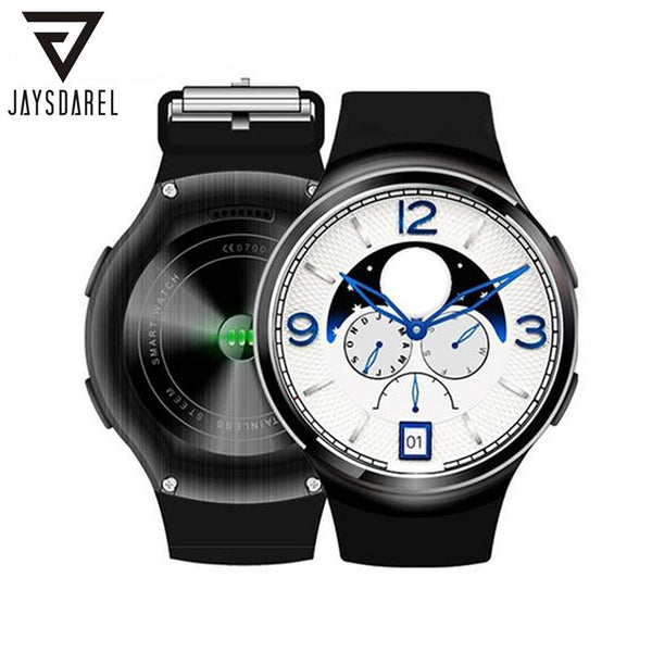 JAYSDAREL Android 5.1 Heart Rate Monitor Smart Watch X3 Plus 3G Call SIM Card GPS Tracker Pedometer Bluetooth Smartwatch Phone