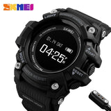 SKMEI Smart Watch Bluetooth Pedometer Calorie Men Heart Rate Sport Watches Digital Wristwatch Military Clocks Relogio Masculino