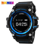 SKMEI Smart Watch Bluetooth Pedometer Calorie Men Heart Rate Sport Watches Digital Wristwatch Military Clocks Relogio Masculino