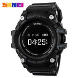 SKMEI Smart Watch Bluetooth Pedometer Calorie Men Heart Rate Sport Watches Digital Wristwatch Military Clocks Relogio Masculino