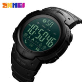 SKMEI 1301 Bluetooth Calorie Pedometer Smart Watch for Men LED Shock Resistant Military Multifunction Electronic Digital Watches