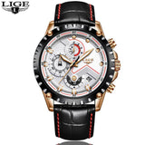 LIGE Mens Watches Top Brand Luxury Male Military Sport Luminous Watch men Business quartz-watch Male Clock Man Relogio Masculino