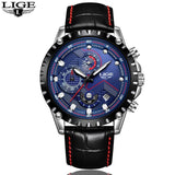 LIGE Mens Watches Top Brand Luxury Male Military Sport Luminous Watch men Business quartz-watch Male Clock Man Relogio Masculino