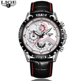 LIGE Mens Watches Top Brand Luxury Male Military Sport Luminous Watch men Business quartz-watch Male Clock Man Relogio Masculino