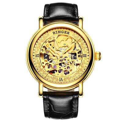 Switzerland BINGER Mens Watches Luxury Brand Automatic Mechanical Men Watch Sapphire Male Japan Movement reloj hombre B1107-2