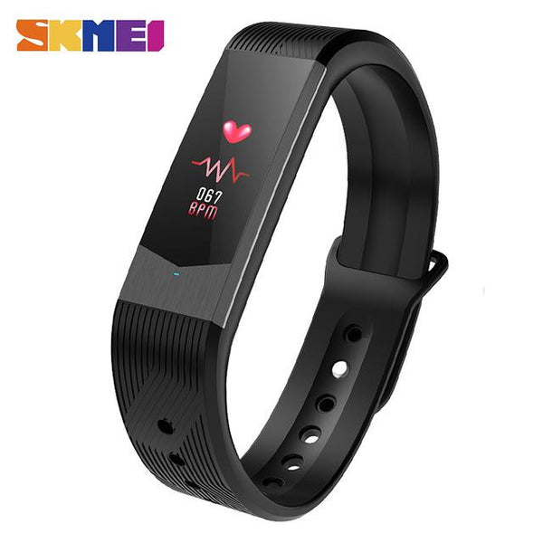 SKMEI 3D UI Smart Fitness Tracker Sport Outdoor Smartband Waterproof HeartRate Blood Pressure Bracelet Fashion Men Women Watches