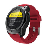 GPS 2G BT Smart Heart Rate Sport Watch-BLACK