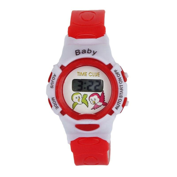 Watches Unisex Silicone Colorful Boys Girls Students Time Electronic Digital Wrist Sports Watch Children