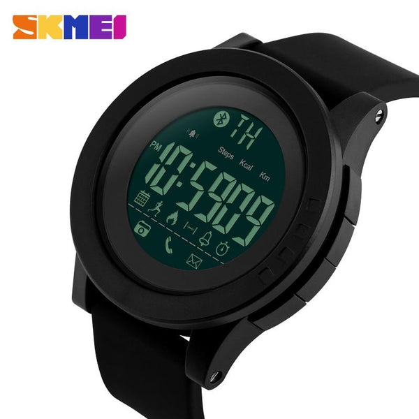 SKMEI Men Smart Watch Calorie Pedometer Multi-Functions Remote Camera 50M Waterproof Digital Men's SmartWatch Relogio Masculino