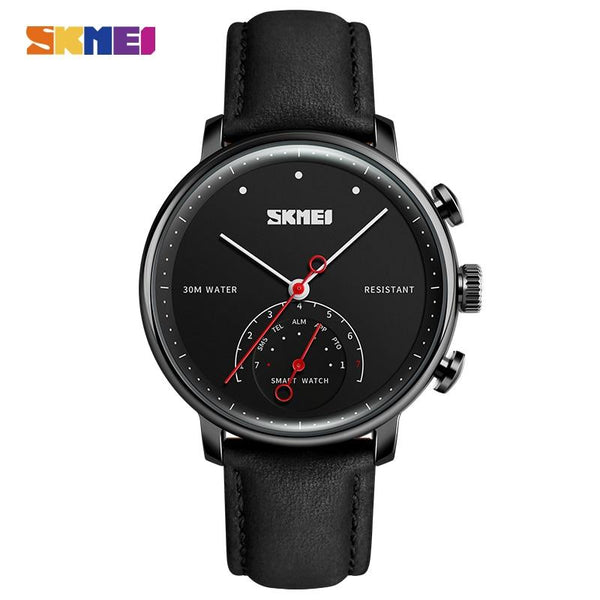 SKMEI Fashion Smart Watch Men Luxury Brand Women Auto-Time Call Message Reminder Quartz Wristwatches Pedometer Sports Watches H8