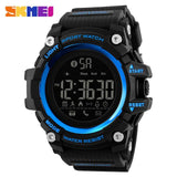 SKMEI Men Smart Sports Watch Pedometer Calorie Chronograph Fashion Outdoor Sports Watch 50 Meter Waterproof Digital Watch 1385