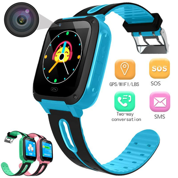 BANGWEI Positioning Children Security Anti lost Smart Watch With Camera Kid Lighting SOS For IOS Android Children Smart watch