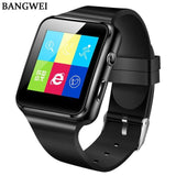 BANGWEI New Smart Watch with Camera Touch Screen Clock Support SIM TF Card Bluetooth Smartwatch for iPhone Xiaomi Android Phone