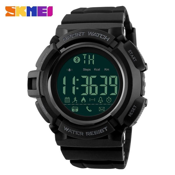 SKMEI Bluetooth Smart Men Watch Sports Watches Pedometer Calorie Fashion 50M Waterproof Digital WristWatch Relogio Masculino