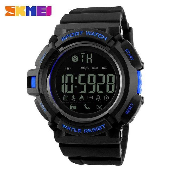 SKMEI Bluetooth Smart Men Watch Sports Watches Pedometer Calorie Fashion 50M Waterproof Digital WristWatch Relogio Masculino