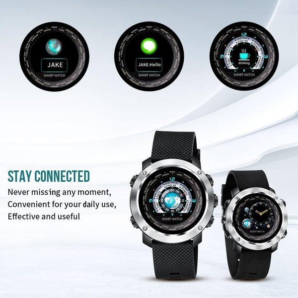 SKMEI Smart Watch Sport HeartRate Calories Remote Camera Smartwatch Relogio Masculino Erkek Kol Saati Waterproof Wristwatch Men