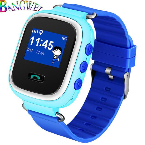 BANGWEI Children Positioning Watch Child Smart anti-lost wristWatch LBS tracker SOS call smartwatch for IOS Android smartphone