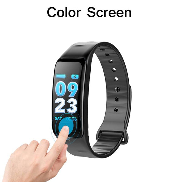 New Smart Bracelet BANGWEI electronic bracelet color LED watch activity fitness tracker blood pressure heart rate IP67 waterproo