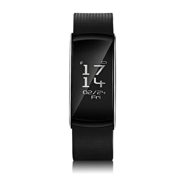 Smart Bracelet Watch Sleeping Management Heart Rate Monitor Waterproof Sports Watch (Black)