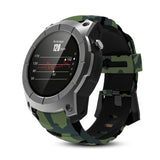 GPS 2G BT Smart Heart Rate Sport Watch-BLACK