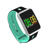 IP68 Waterproof Smart Watch Bluetooth 4.0 OLED Touch Screen Smartwatch Heart Rate Monitor Blood Pressure Blood Oxygen Intelligent Watch for iOS 8.0/ Android 4.4 Phones