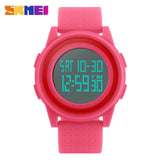 SKMEI New Arrival Fashion Casual SKMEI Brand Waterproof  Watches Women Lovers Sport Watch With Very Comfortable Soft Band 1206