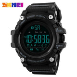 SKMEI Men Smart Sports Watch Pedometer Calorie Chronograph Fashion Outdoor Sports Watch 50 Meter Waterproof Digital Watch 1385