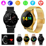 K88H Smart Watch Round IPS Touch Screen Bluetooth Wristwatch Support Heart Rate Monitor Pedometer