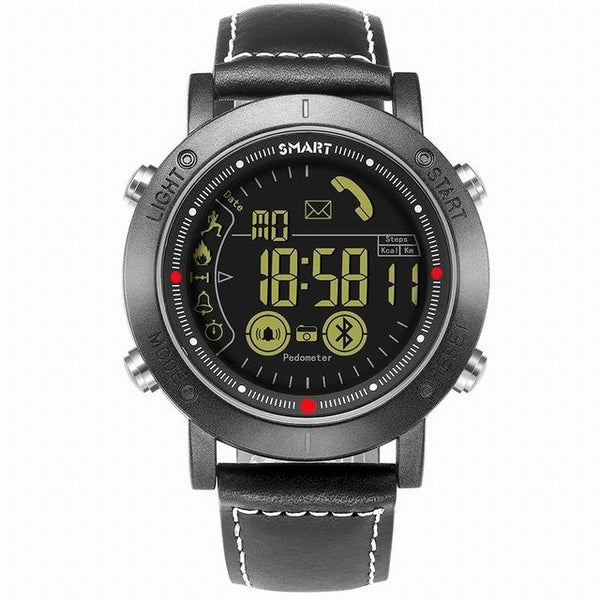 JeiSo Smart Watch Men Bluetooth Pedometer Stopwatch LED Electronics Sport Smartwatch 24h All-Weather Monitoring For IOS &Android