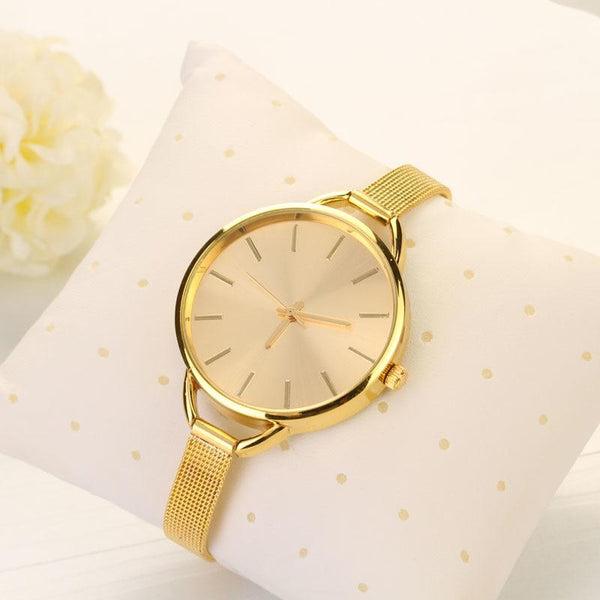 Watch Women Fashion 1PC Girls Women Ladies Analog Stainless Quartz Watch Bracelet Top Brand Wristwatches relogio feminino